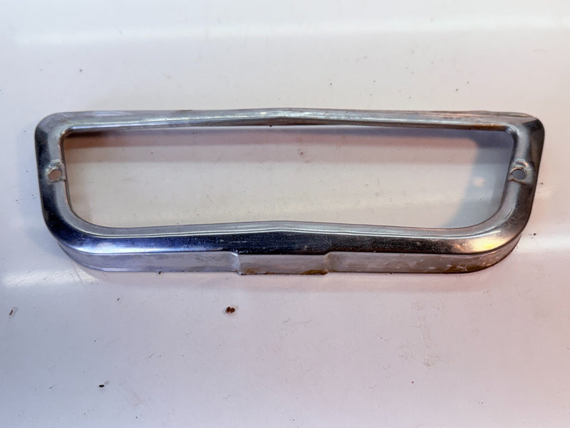 OEM 1960 Chevrolet Impala Parking Light Lamp Chrome Bezel 1853-39 60 B60-39