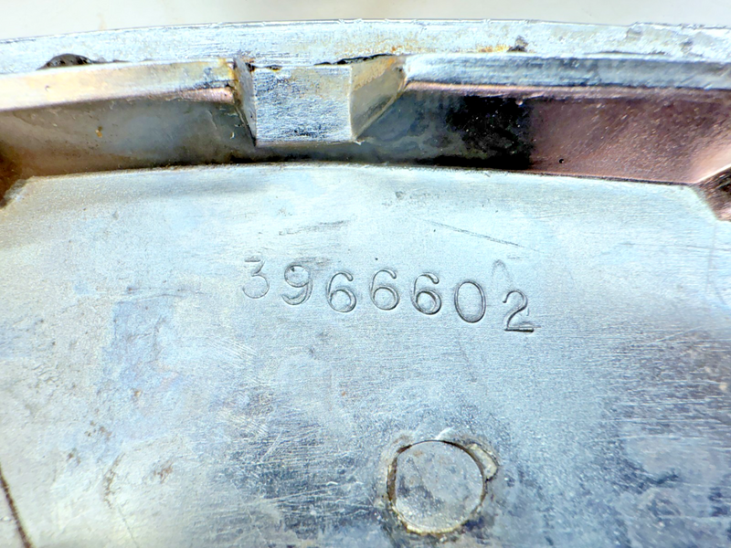 OEM 1969 - 1976 C3 Corvette PAIR Chrome Upper Windshield Molding Receiver B84-10