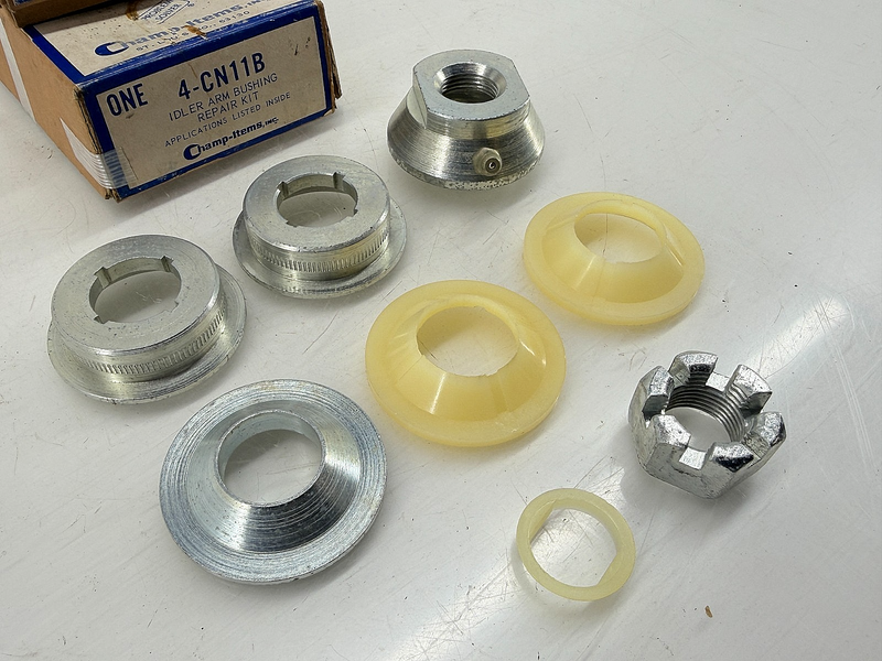 (1) NOS VINTAGE CHAMP Idler Arm Bushing Repair Kit 4-Piece 4-CN11B C64-89