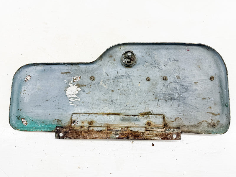 Original 1942 FORD GPW WWII JEEP GLOVE BOX DOOR with 2 DATA PLATES G503 B62-50