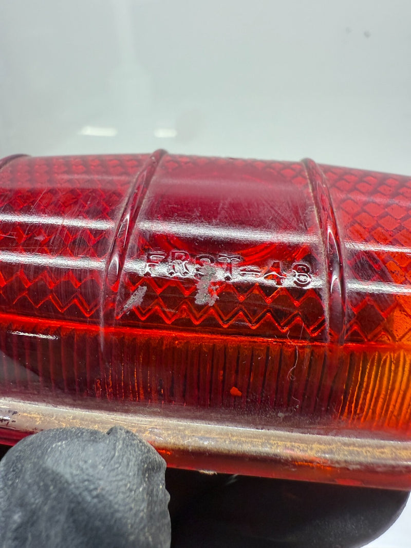 OEM 1940 - 1950 Ford Glass Tail Light Lens Glo-Brite / Stimsonite 214-314 C22-28