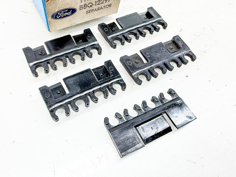 1964 - 1973 Ford Mustang Boss Shelby SPARK PLUG WIRE SEPARATORS B8Q12297A C78-62