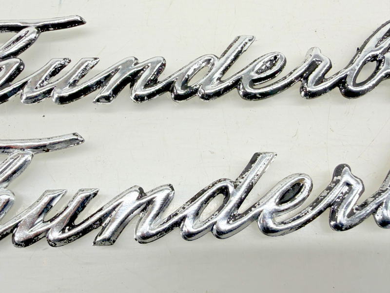 OEM 1960 - 1969 Ford Thunderbird Emblem Badge Pair C5SB-63291A36-A E9-33
