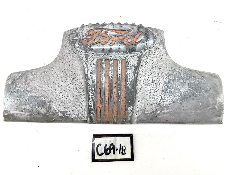 OEM 1946 - 1948 Ford Upper Grill Chrome Emblem 51A8259 C69-18