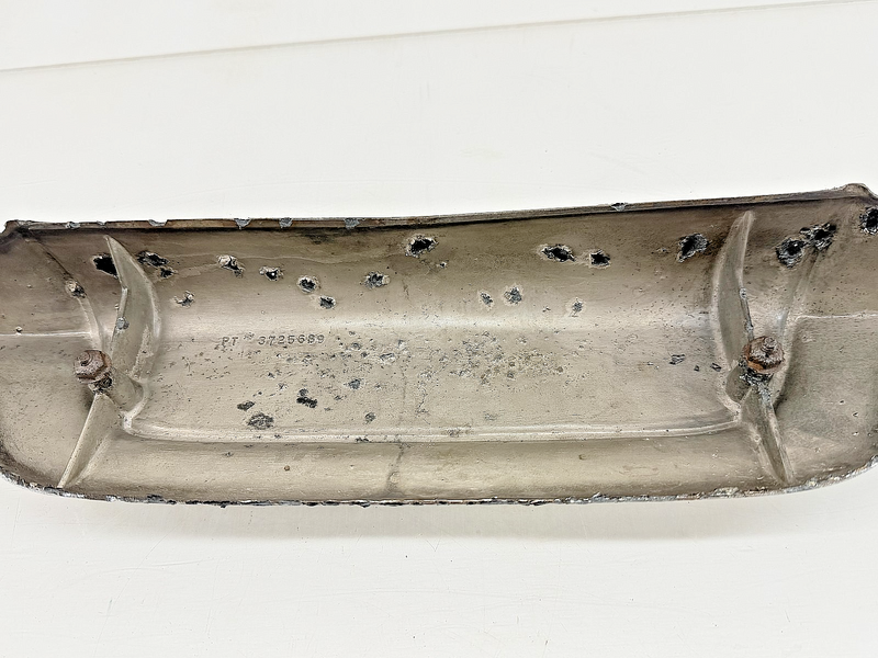 Vintage OEM 1956 1957 Chevrolet Truck Chrome Hood Emblem Ornament 3725689 U3B-51