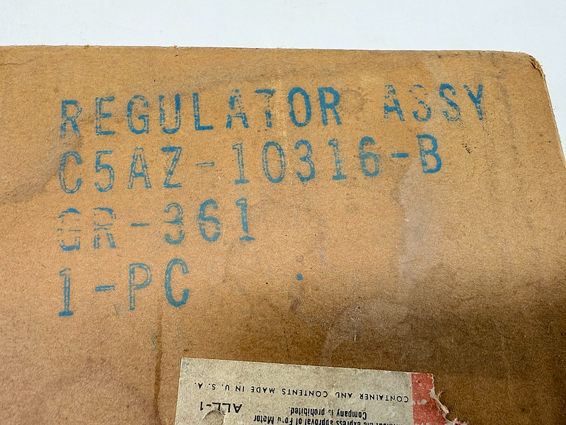 NOS 1965 Custom Galaxie LTD Monterey Fairlane Comet ALTERNATOR VOLTAGE REGULATOR