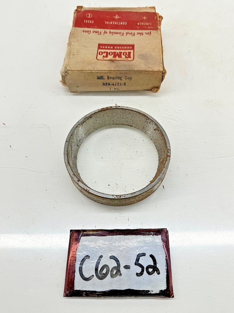 NOS 1953 Ford Truck Differential Bearing Cup B3D-4222-A C62-52