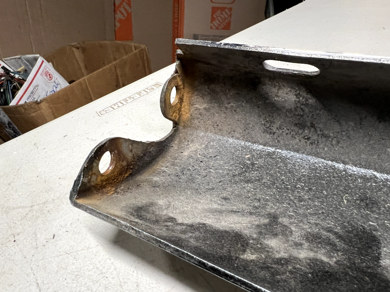 1960 CHEVY IMPALA BELAIR LH FRONT BUMPER CORNER SECTION 60 U5B-3