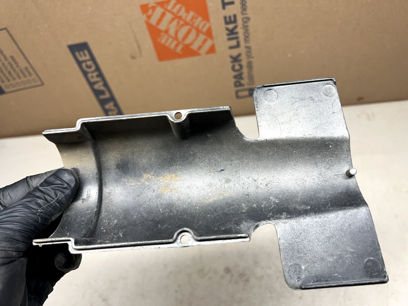 1965 1966 Chevy Impala BelAir Biscayne Lower Steering Column Cover Plate B34-2