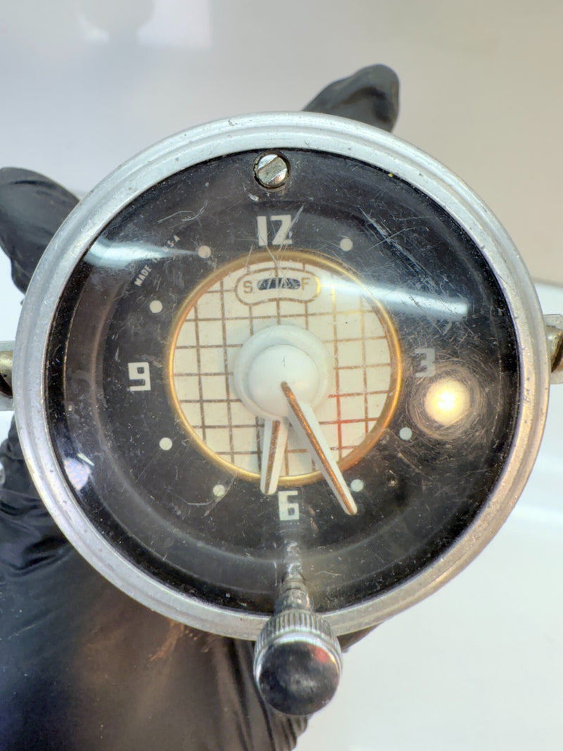 Vintage OEM 1955 STUDEBAKER Dashboard Clock 55 B58-22