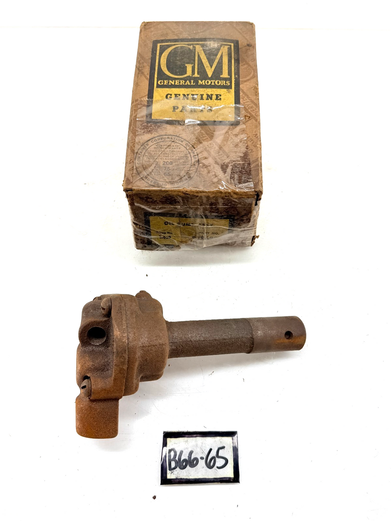 NOS 1954 - 1962 Chevrolet 235 261 L6 Engine Oil Pump Assembly GM 3786293 B66-65