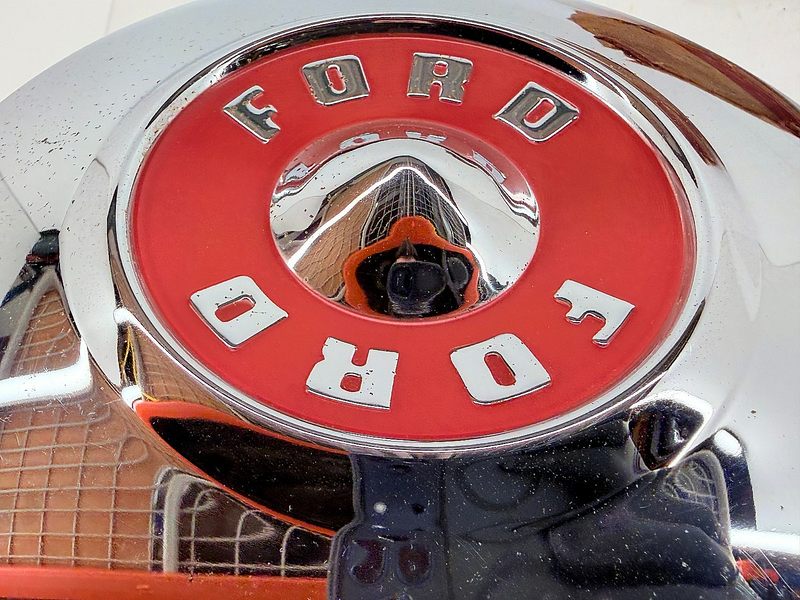 NOS 1955 Ford / Thunderbird Original Factory Hub Cap B5A-1130-D C56-47