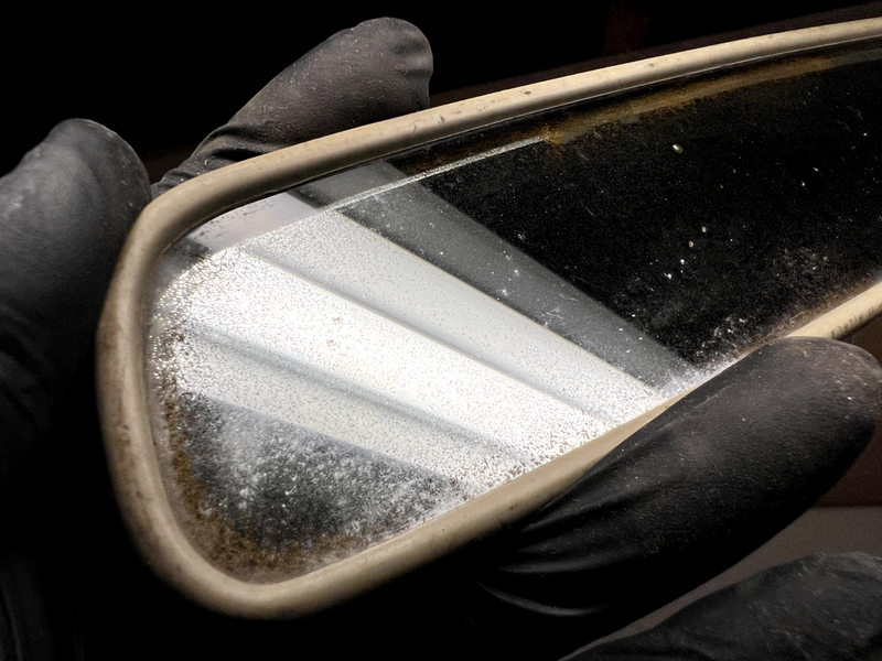 OEM 1959-75 GM Interior Rear View Mirror Day-Night Guide Glare-Proof B24-6