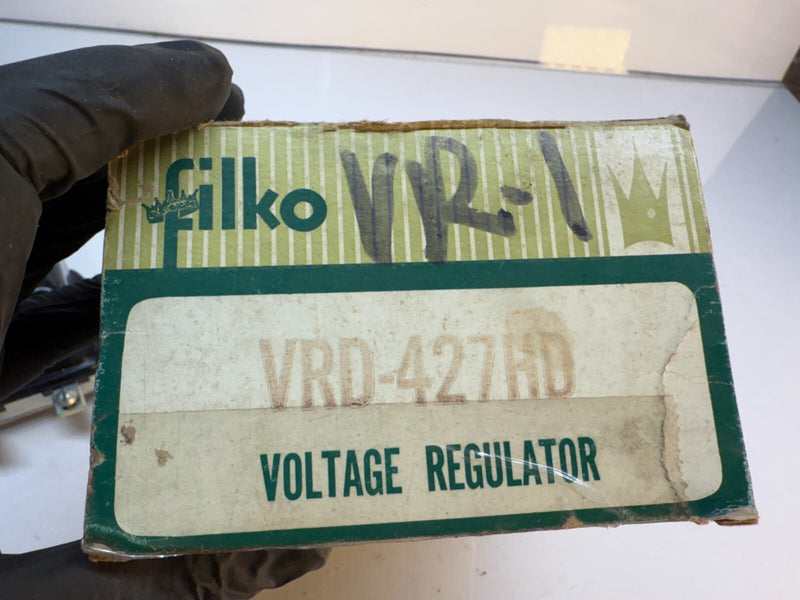 NOS FILKO VRD-427HD 1940-42 GMC TRUCK Voltage Regulator 1118208 40 41 42 C17-26