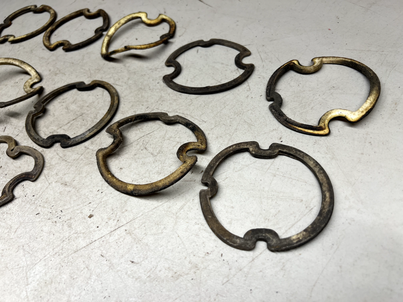 OEM 1962 Impala Ful-Size Tail Lamp Back Up Lens Gaskets LOT 62 B21