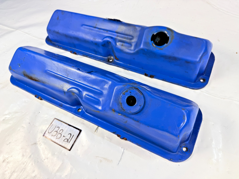 OEM 1965 1966 1967 FORD MUSTANG GALAXIE FAIRLANE 352 390 428 VALVE COVERS U3B-21