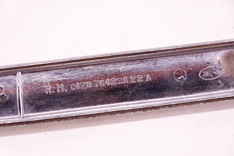 OEM 1965 1966 Ford Mustang Convertible Pair Chrome Top Boot Trim Molding S-111