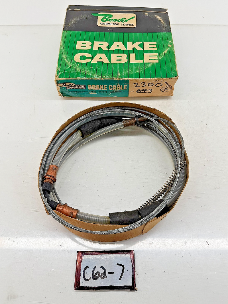 NOS 1963 1964 1965 Mercury Comet REAR Brake Cable 2300 C62-7