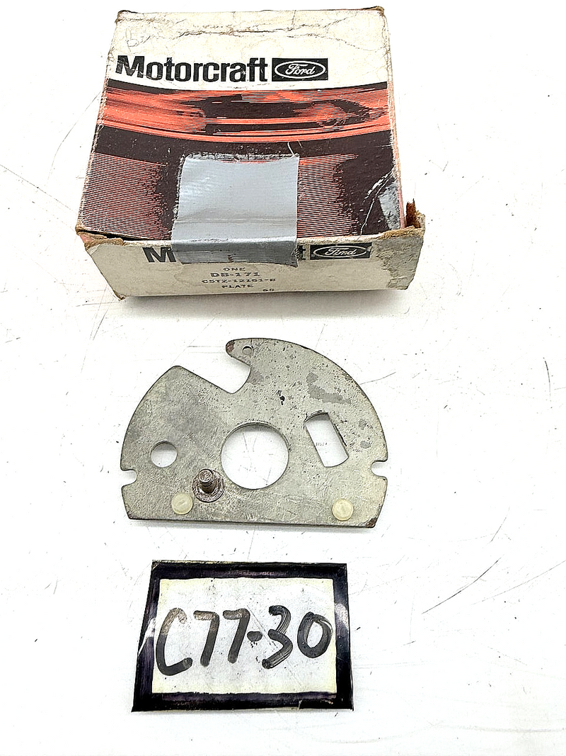 NOS 1965 FORD TRUCK DISTRIBUTOR BREAKER PLATE C5TZ-12151-B DB-171 C77-30