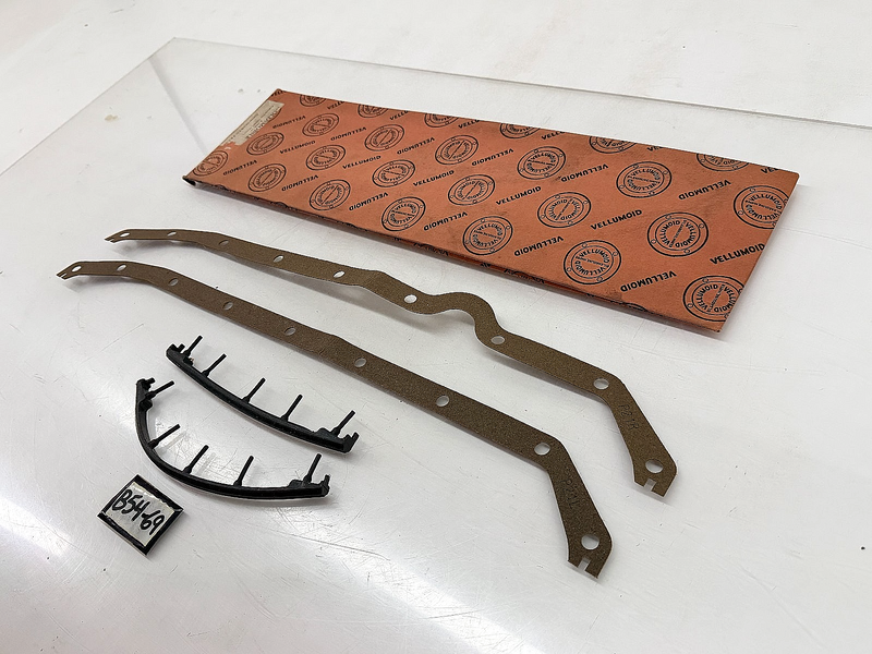 NOS 1957 1958 Oldsmobile GMC Vellumoid Oil Pan Gasket Set ES-21 HS 1980 B54-69