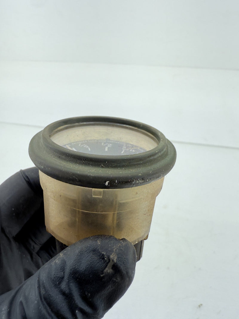 OEM Stewart Warner S.W. 505-R MS 24544-2 Level Gauge Military Glass Jeep C36-38