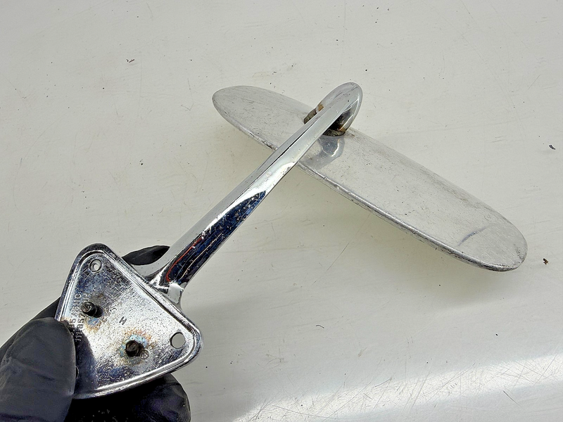 OEM 1965 - 1967 VOLKSWAGON BEETLE BUG REAR VIEW MIRROR CHROME 113857511C C69-1