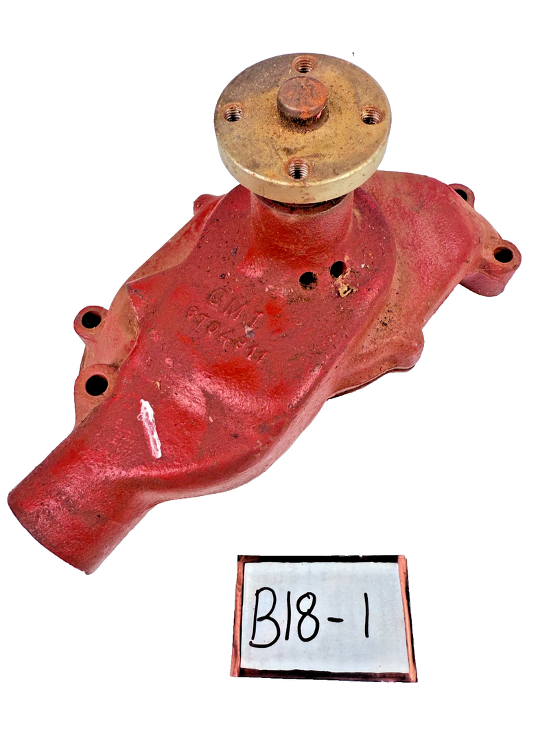 OEM 1956 Chevrolet Corvette 265ci V8 Water Pump 3704911 B18-1