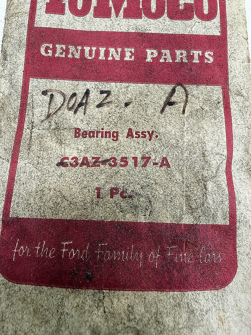 NOS 1961 - 1972 FORD Falcon Fairlane STEERING COLUMN BEARING C3AZ-3517-A C76-144
