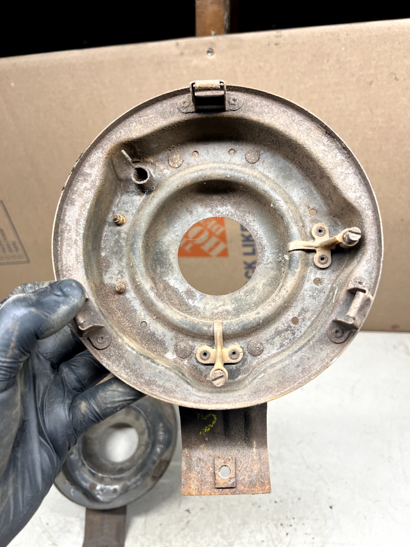 1960 GM Impala BelAir Biscayne Headlight Bucket Mounting Bracket El Camino B25-5