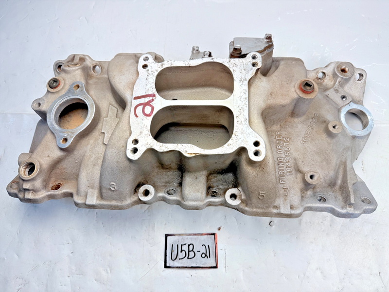 Chevrolet Performance Bowtie ZZ4 Aluminum Intake 10185063 SB 1955 -1986 U5B-21
