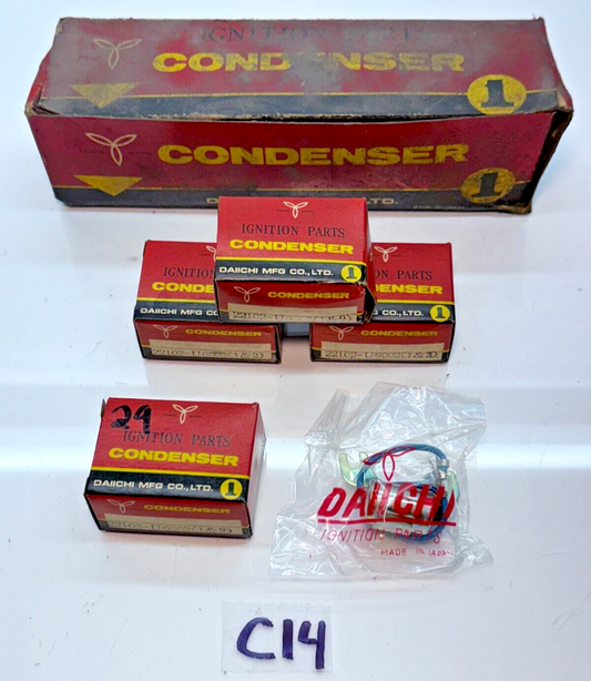(1) NOS DAIICHI MFG Ignition Condenser 22102-U6003 C14-29