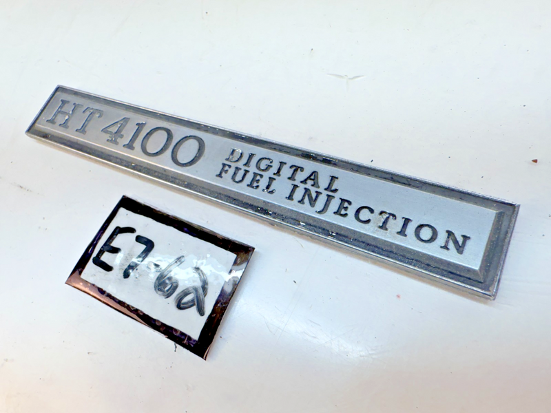 Cadillac HT 4100 Digital Fuel Injection Emblem Eldorado Deville HT4100 E7-62