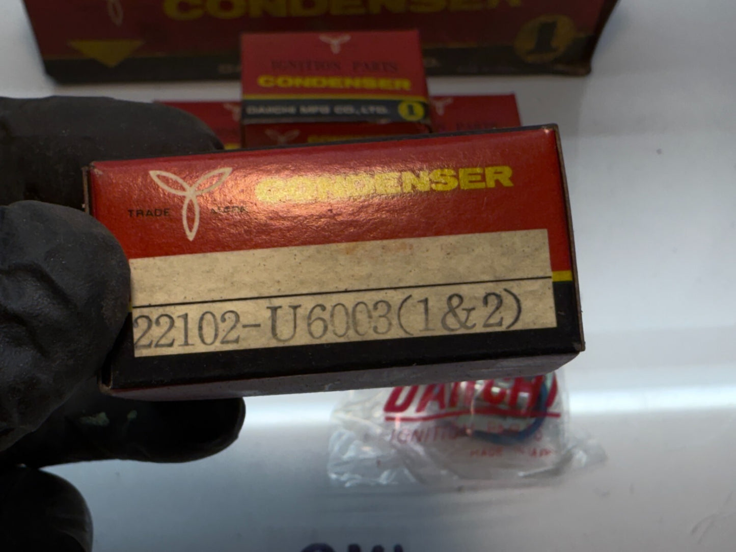 (1) NOS DAIICHI MFG Ignition Condenser 22102-U6003 C14-29