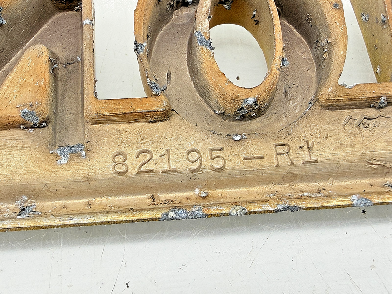 OEM 1950 - 1968 International Truck Chrome Side Nameplate 82195-R1 E9-77