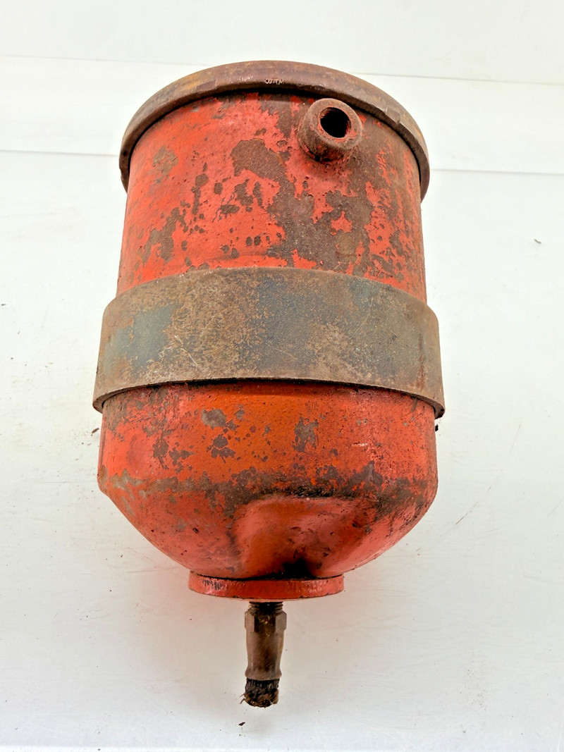 Original Jeep Willys Filter Oil Filter Canister & Bracket Rat Rod MB C45-20