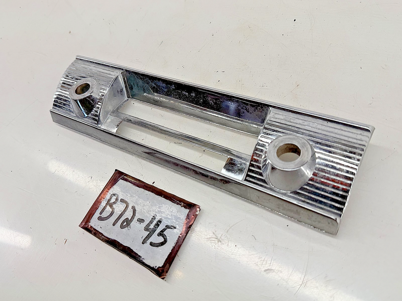 OEM Ford 1956 Fairlane Crown Victoria Chrome Dash Radio Bezel FDB-18542-A B72-45