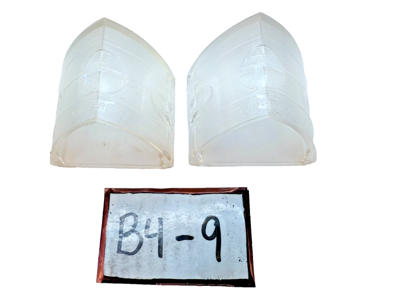 OEM Delco Guide 1956 Chevy Bel Air PAIR Reverse Light Lens 5947162 RI-56 B4-9