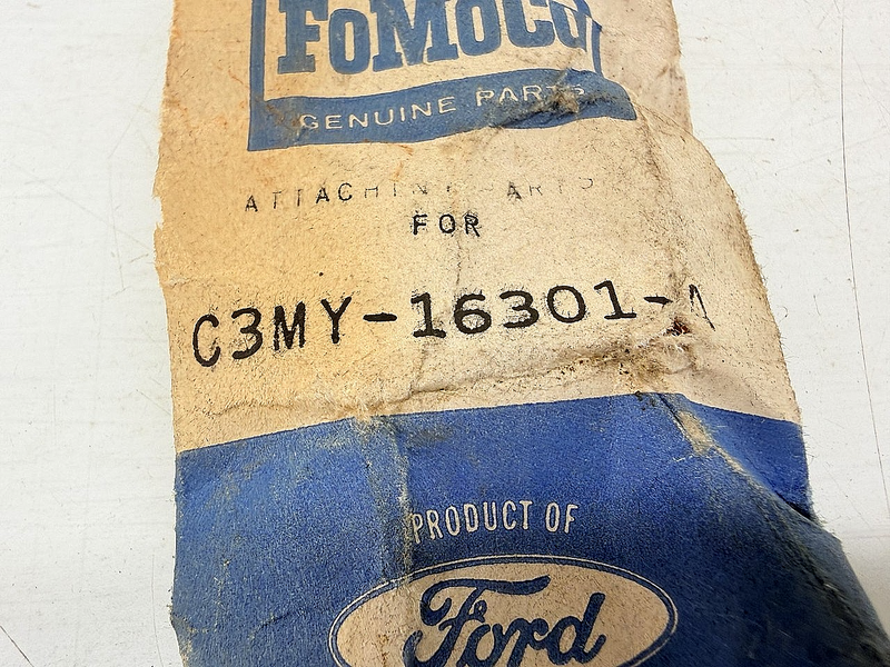 NOS 1963 1964 MERCURY ORNAMENT ATTACHING PARTS KIT C3MY-16301-A C76-139
