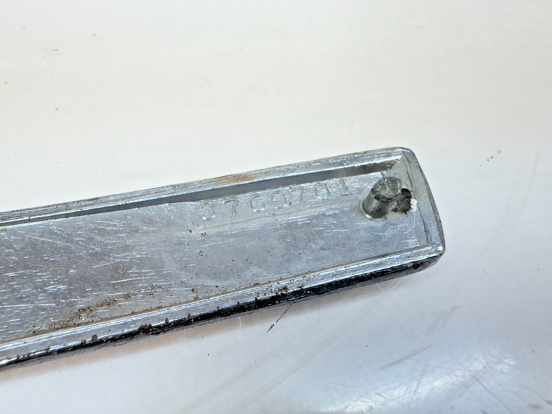 OEM 1960 Chevrolet Impala #1 Left Front Fender Chrome Molding Trim Louver E6-69