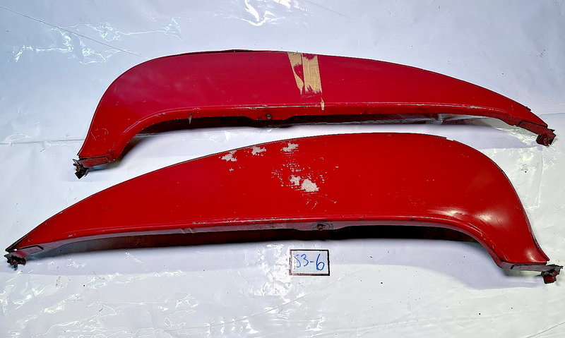 Vintage 1950s - 1960s Car Truck Fender Skirts Unknown Model Impala? S3-6