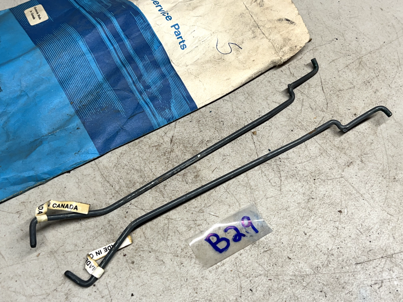 (2) NOS FORD 1979/89 LTD MARQUIS ROD FRONT DOOR LATCH CONTROL CYLINDER B29-68