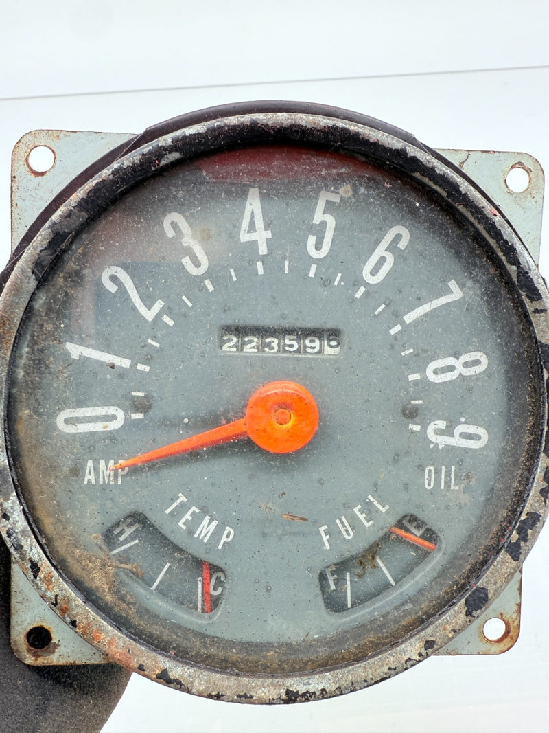 OEM 1950s 1960s Willys Jeep CJ5 CJ6 Speedometer Gauges Cluster CJ 90mph C36-1