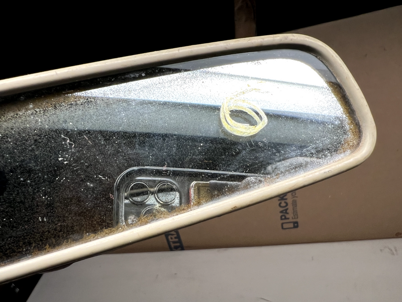 OEM 1959-75 GM Interior Rear View Mirror Day-Night Guide Glare-Proof B24-6