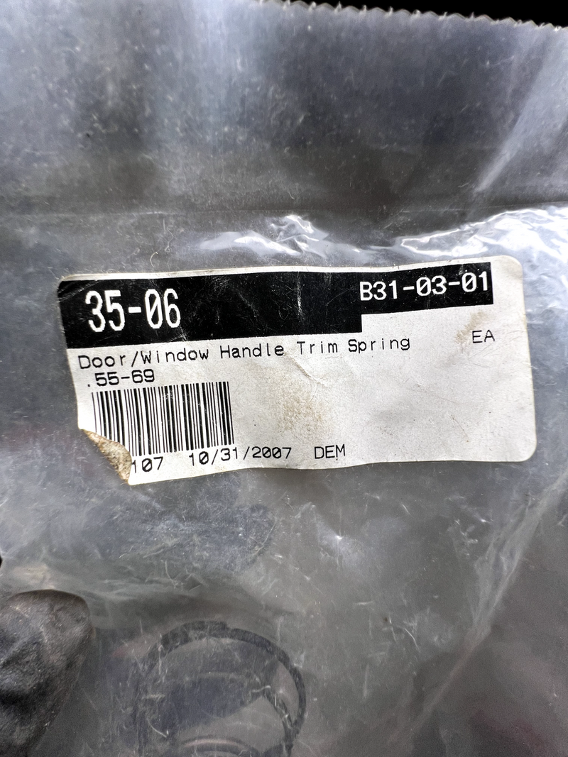 NOS Impala Chevelle Nova Camaro Window Crank Handle Tension Springs 1955-81 B22