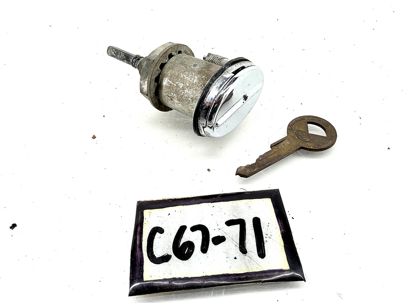 OEM 1960 - 1964 Ford Mercury Door Tailgate Key Lock Cylinder C2AB-6243600-A C67