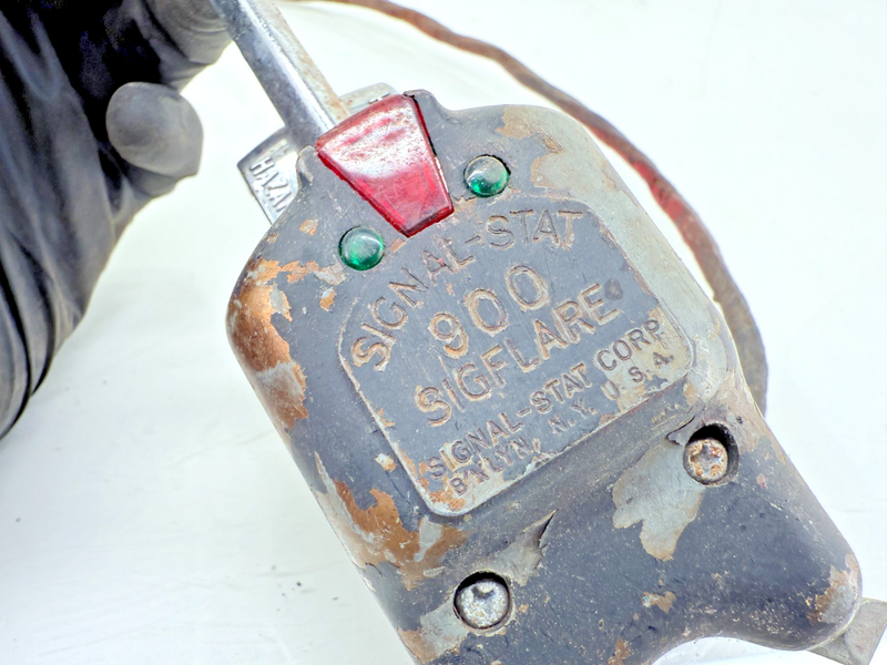 Vintage OEM SIGNAL-STAT MODEL 900 SIGFLARE TURN SIGNAL SWITCH HOT RAT ROD C38-24