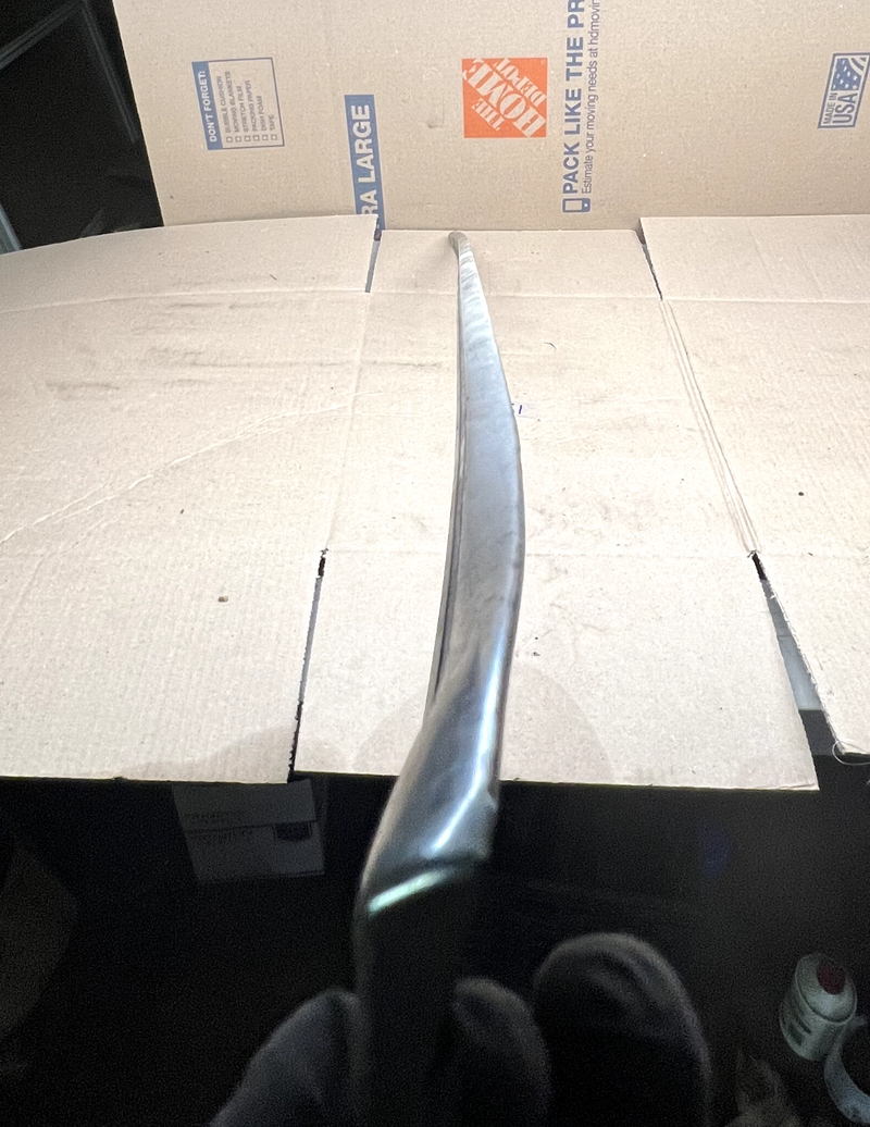 OEM 1963 FORD GALAXIE 500 & XL 2 DOOR LOWER DOOR MOLDING LEFT SIDE TRIM S1-22