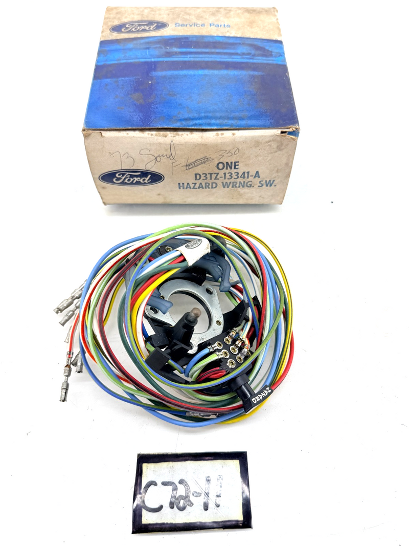 NOS 1973 - 1977 FORD F100 F250 F350 TURN SIGNAL SWITCH ASBY D3TZ-13341-A C72-11