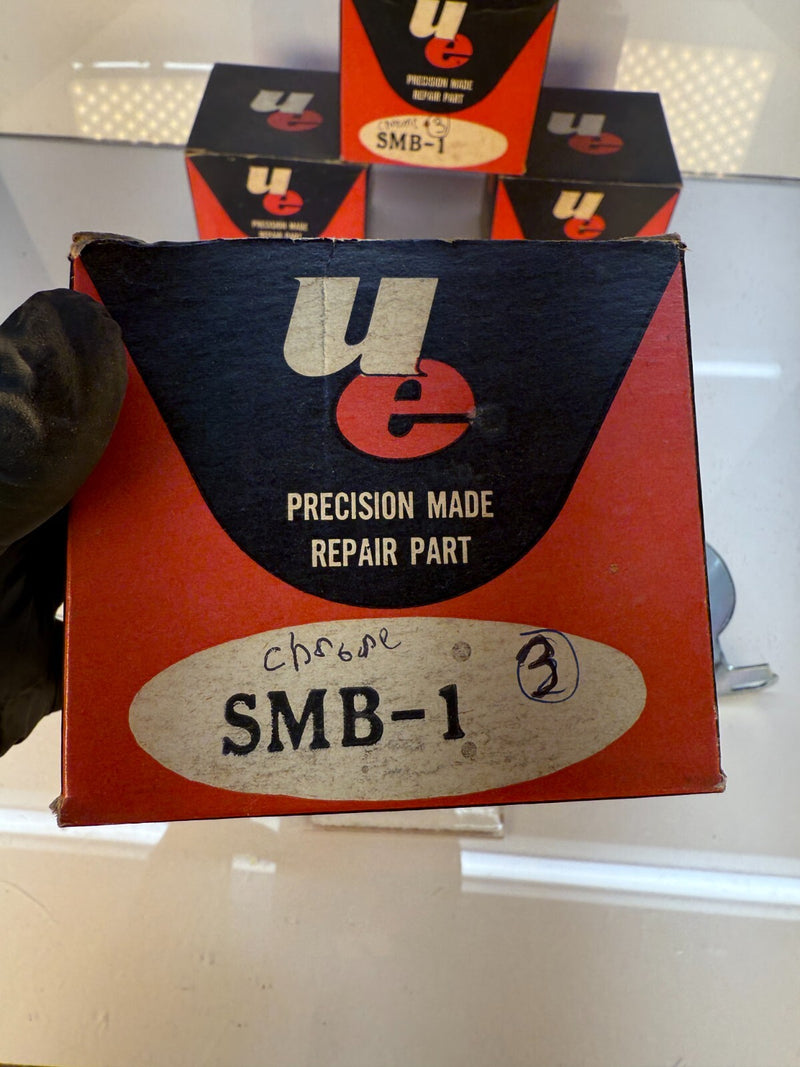 (3) NOS VINTAGE SMB-1 Chrome Coil Mount Bracket FAIRLANE Mustang Bronco C17-1