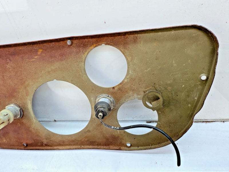 Vintage Stewart Warner Truck Jeep 5 Gauge Instrument Cluster Panel RAT ROD B45